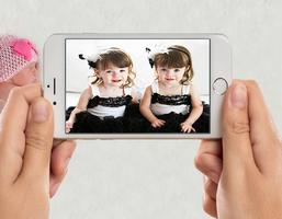 Twin Baby Photo Frames تصوير الشاشة 2
