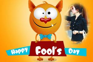 April Fool Day Photo Frames Poster