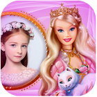 Disney barbie doll photo frames icon