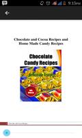 Chocolate Candy Recipes تصوير الشاشة 3