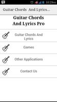 Guitar Chords And Lyrics Pro-poster