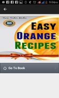 Easy Orange Recipes capture d'écran 1