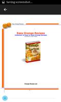Easy Orange Recipes capture d'écran 2