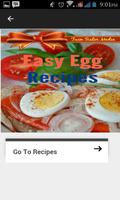 Easy Egg Recipes capture d'écran 1