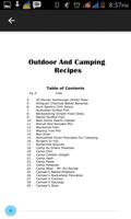 برنامه‌نما Outdoor And Camping Recipes عکس از صفحه