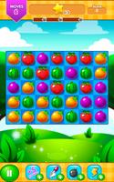 Fruit Farm - Link and Pop Funny Fruits Match 3 capture d'écran 2