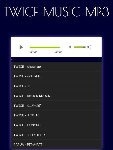 TWICE MUSIC MP3 "Cheer Up" APK voor Android Download