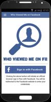 Who Viewed Me on FBooK Poster