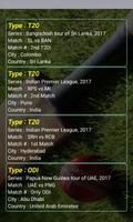 Live Cricket Fever captura de pantalla 2
