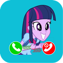 Fake call from twilight sparkle –Prank little pony APK