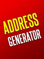 Address Generator - Free App Affiche