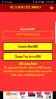 IMEI Number Generator Changer اسکرین شاٹ 1