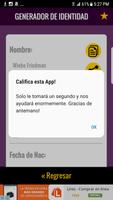 Generador de Identidad Falsa Screenshot 1