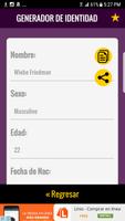 Generador de Identidad Falsa Screenshot 2