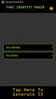 Fake ID Generator (Free App) Ekran Görüntüsü 1