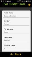 Fake ID Generator (Free App) Ekran Görüntüsü 2