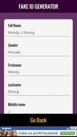 Fake ID Generator capture d'écran 2