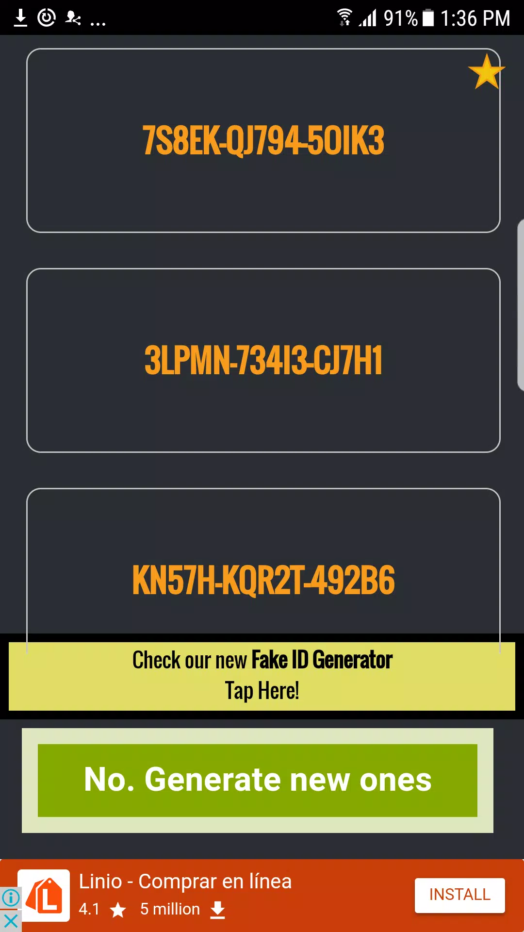 FAKE Steam Key Generator APK for Android Download