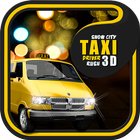 Snow City Taxi Driver Rush 3D icône