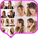 Twisted side braid tutorial aplikacja