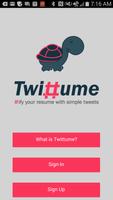 Twittume โปสเตอร์