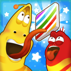Larva CandyJump أيقونة