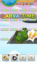 Larva CandyJump تصوير الشاشة 1