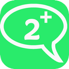 Two WhatsApp Accounts آئیکن