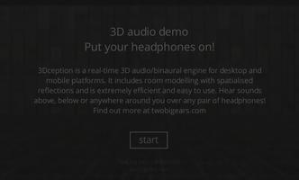 3Dception Binaural Demo imagem de tela 2