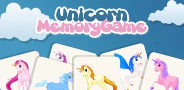 Memory game for kids: Unicorns