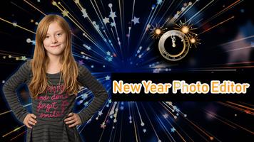 Happy New Year Wishes New Year Photo Editor 2018 Affiche