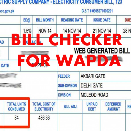 Bill Checker For Wapda - Bijli