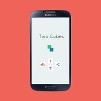 پوستر Two Cubes - Tap Tap