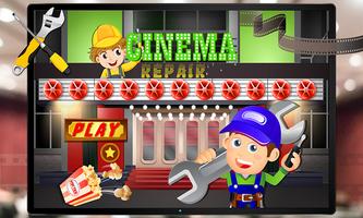Crazy cinema repair – fix and  Affiche