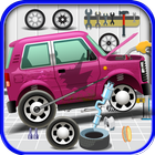 Multi Car Wash And Repair Game icône