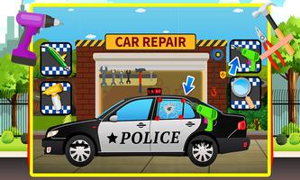 Police Car repair and wash capture d'écran 2