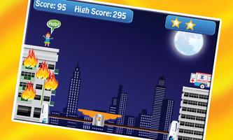 Roof Jumper Fire Rescue 截图 1