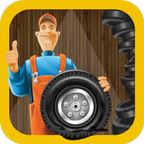 Tyre Repair Shop – Garage Game icône