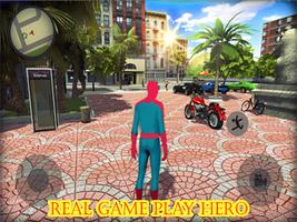 Spider Hero: Grand Gangster Crime Vegas City capture d'écran 2