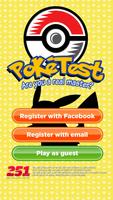 Poke Test: Pokemon Quiz Plakat