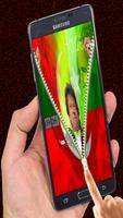 PTI Flag Zipper Screen Locker Affiche