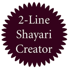 Two Line Shayari Creator ikona