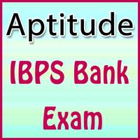 Aptitude IBPS Bank Exam تصوير الشاشة 1