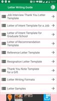 Letter Writing Guide ảnh chụp màn hình 3