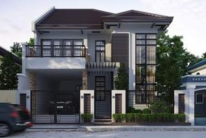 Two Storey Home Design 2017 Affiche