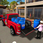 stad melk vervoer- simulator: vee landbouw-icoon