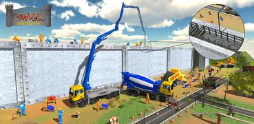 Border Security Wall Construction