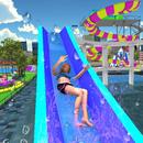 la natation bassin été amusement: toboggans aventu APK