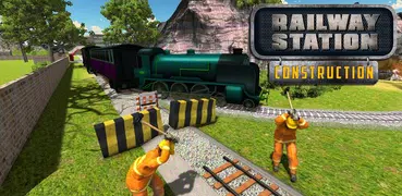 Train Station Construction Build Railway Simulator