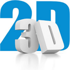 2D3D ícone